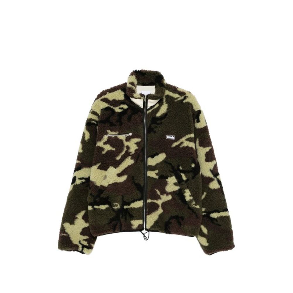 Rhude Green Jackets - Military Jackets Men